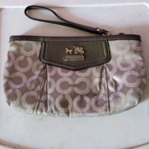 Authentic Coach Wristlet.